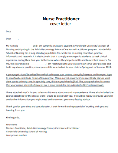 Nursing Cover Letter - Examples, Google Docs, Ms Word, Apple Pages, Pdf 