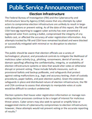 psa election infrastructure