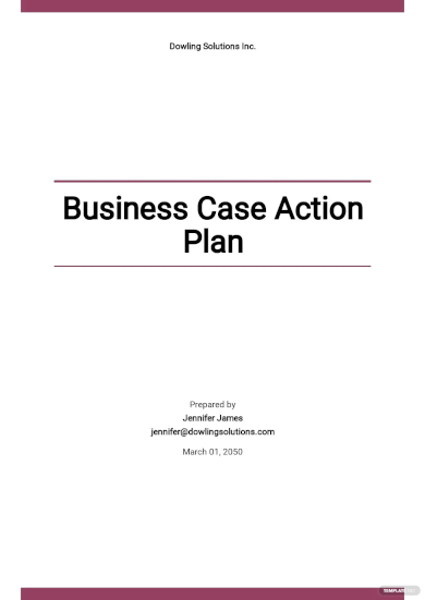 business case e business plan