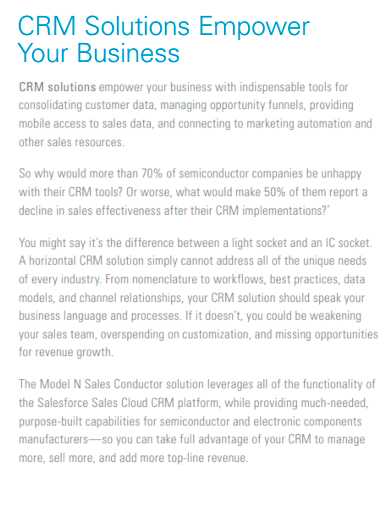 crm solutions empower your business