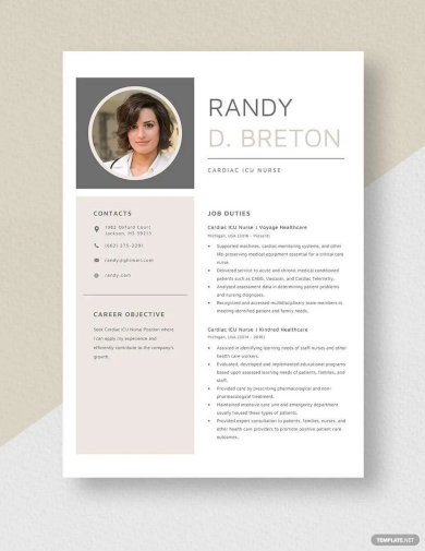 18+ Nurse Resume - Examples, Word, Apple Pages, PDF | Examples