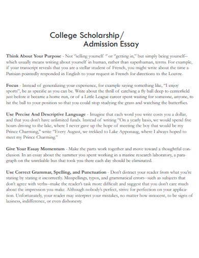 20+ Collage Essay - Examples, PDF | Examples