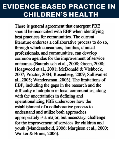 Evidence Based Practice - Example, PDF | Examples