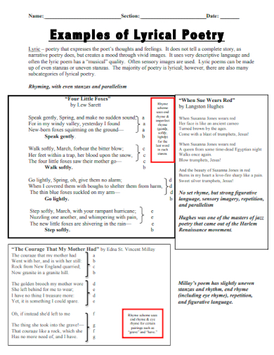 24 Example For Poetry Google Docs MS Word Apple Pages PDF Examples