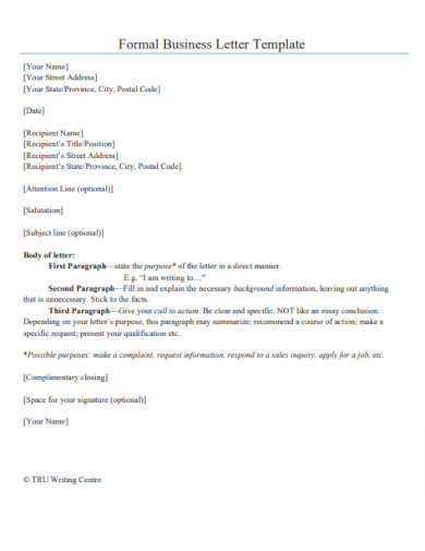 formal business letter template1