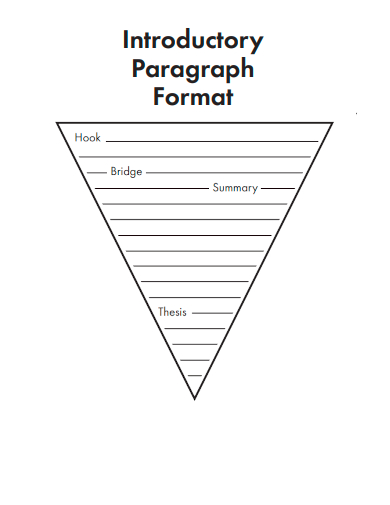 introductory paragraph format