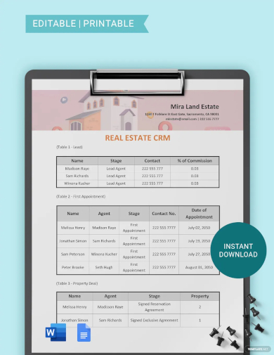 Real Estate CRM