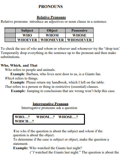 13 Relative Pronoun In PDF Examples