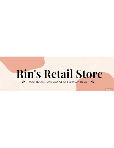 retail linkedin career cover photo template