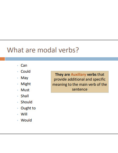 11 Auxiliary Verb Example In Pdf Examples