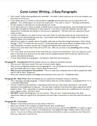 22+ Short Cover Letter - Examples, Word, Google Docs, Apple Pages ...