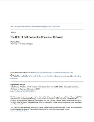 the role of self concept in consumer behavior