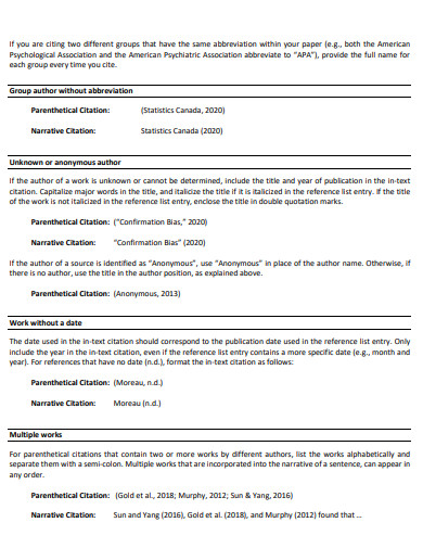 APA Style Book Citation