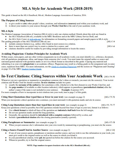 14+ APA vs MLA format Examples in PDF | Examples
