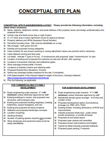 26+ Site Plan - Examples in PDF, Google Docs, Word, Apple Pages | Examples