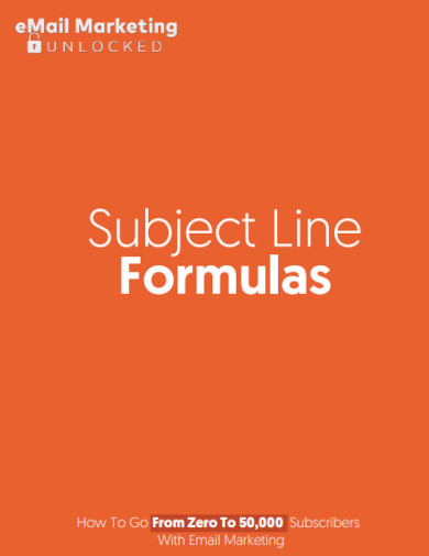 email marketing unlocked subject lines formulas