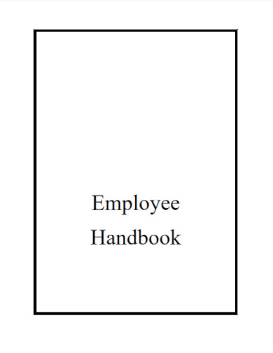 employee handbook template1