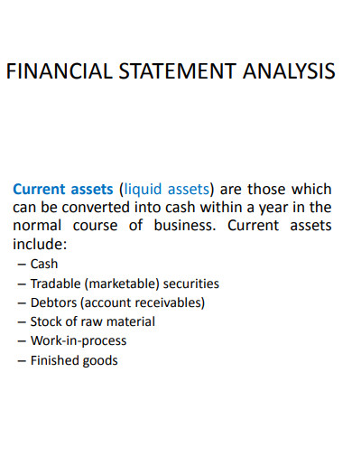 financial performance and management analysis report