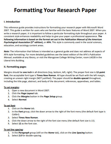 26+ Research Paper Introduction Examples in PDF, Word, Google Docs ...