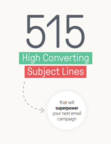 high converting subject lines any campaign