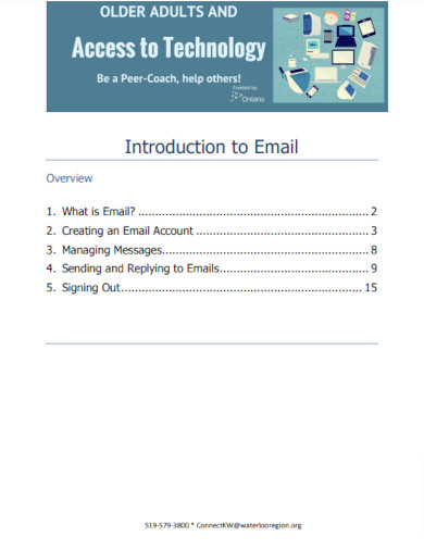 introduction to email handout