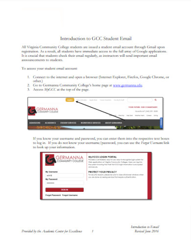 Introduction to Student Email