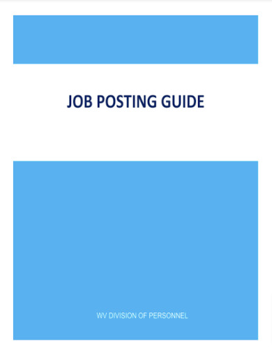job posting guide template