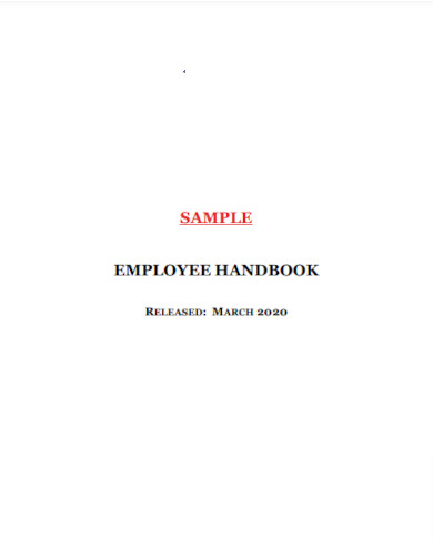 modern employee handbook
