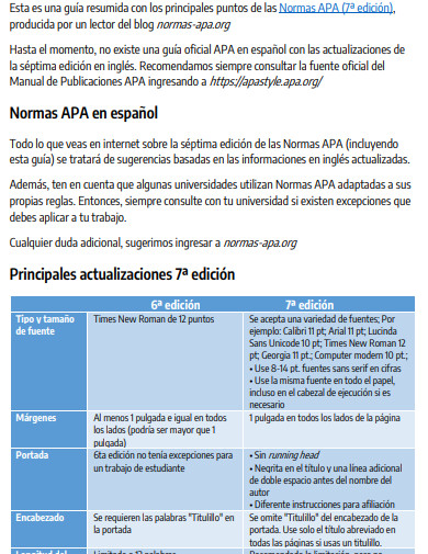 principles 7th edition apa