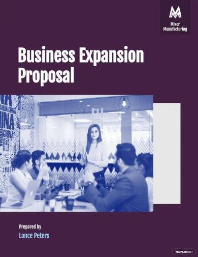 proposal cover page template