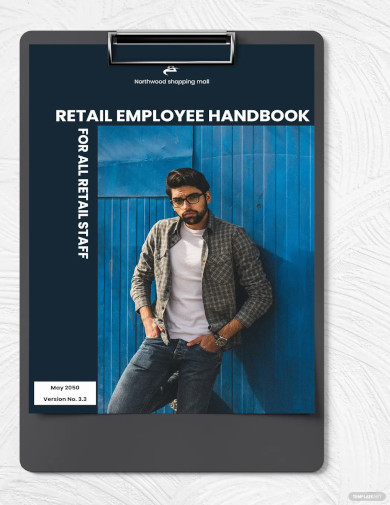 retail employee handbook template