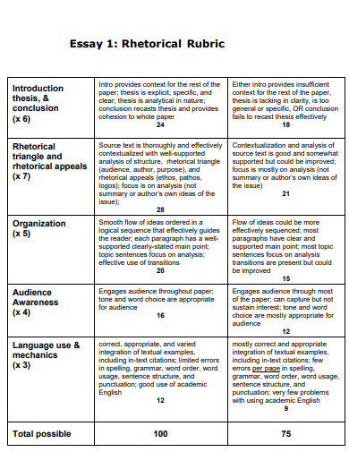 rhetorical essay help