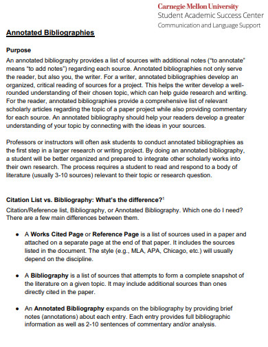 ap research annotated bibliography