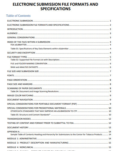 22+ Table of Contents Format APA Examples - PDF, Google Docs, Word ...