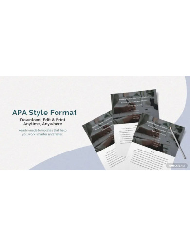 apa style format