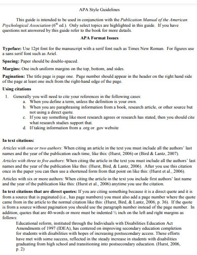 19+ APA Literature Review Examples in Word, Google Docs, PDF | Examples