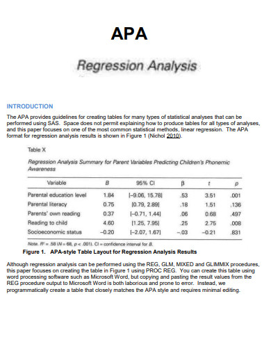 APA Table 23 Examples PDF