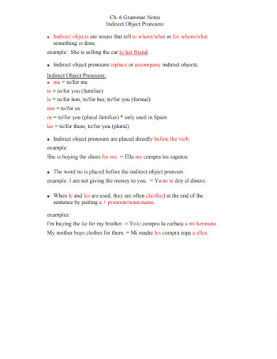 30+ Indirect Object - Examples | Examples