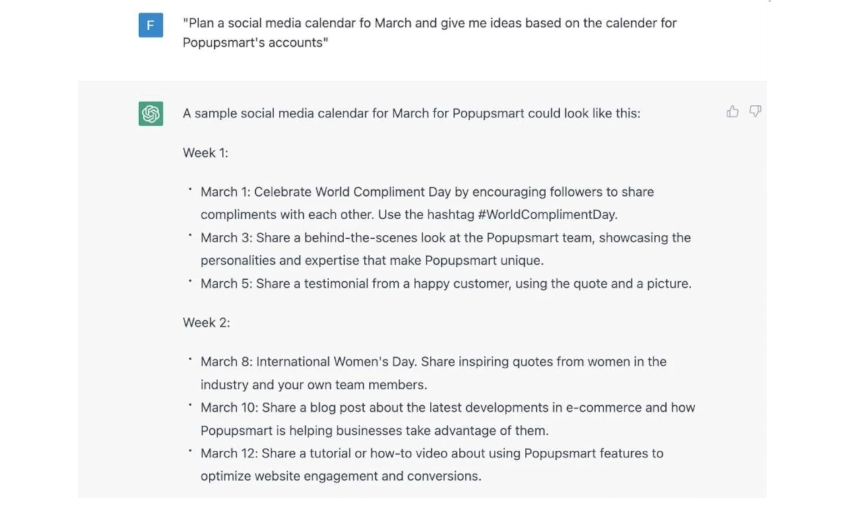 15+ Interesting ChatGPT Examples | Examples