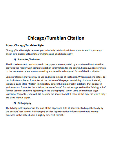 chicago citation turabian