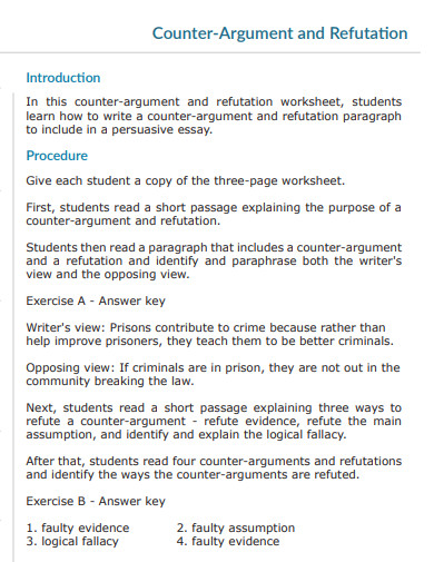 29+ Counter Argument Examples in PDF | Examples