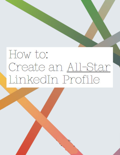create an all star linkedin profile