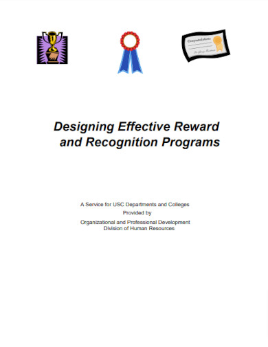 designing effective reward and recognition programs