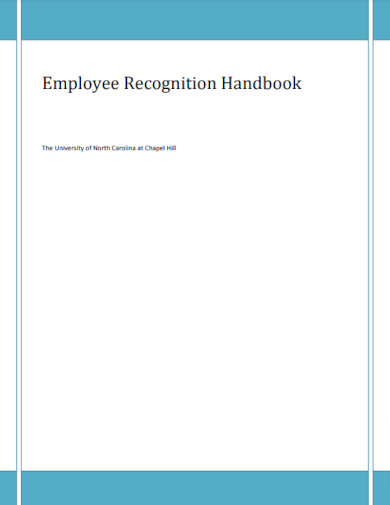 employee recognition handbook example