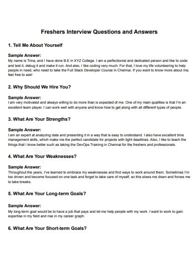 fresher tell me about yourself interview