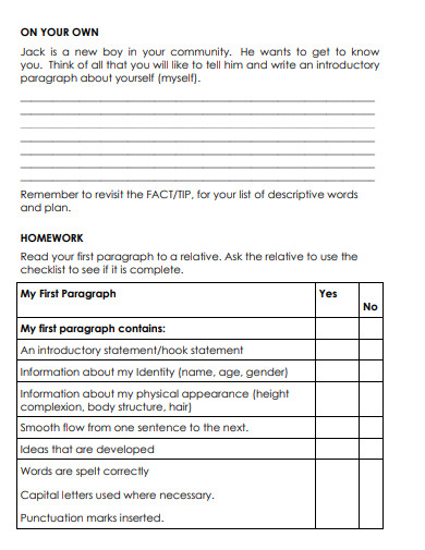 grade 3 descriptive writing