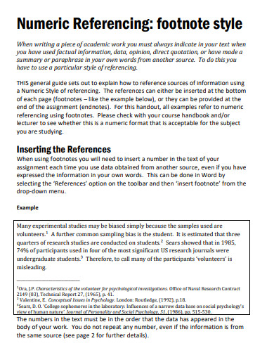 IEEE Citation Footnote