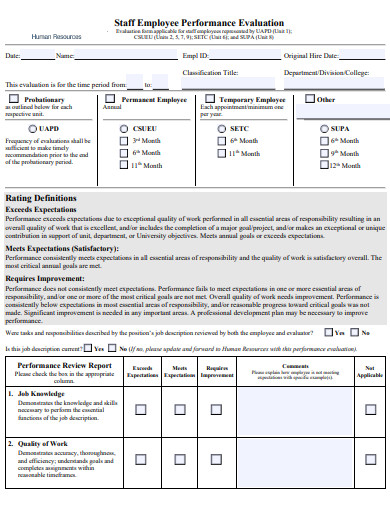 21+ Performance Review Comments Examples in Google Docs, Apple Pages ...