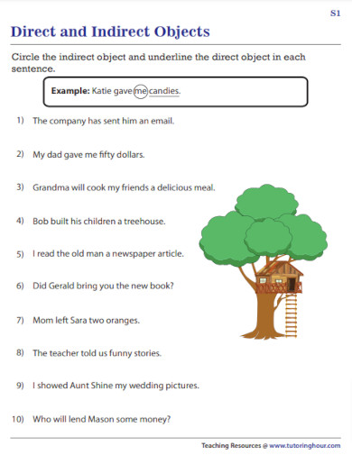 30+ Indirect Object - Examples | Examples
