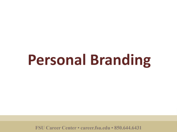 modern personal branding example
